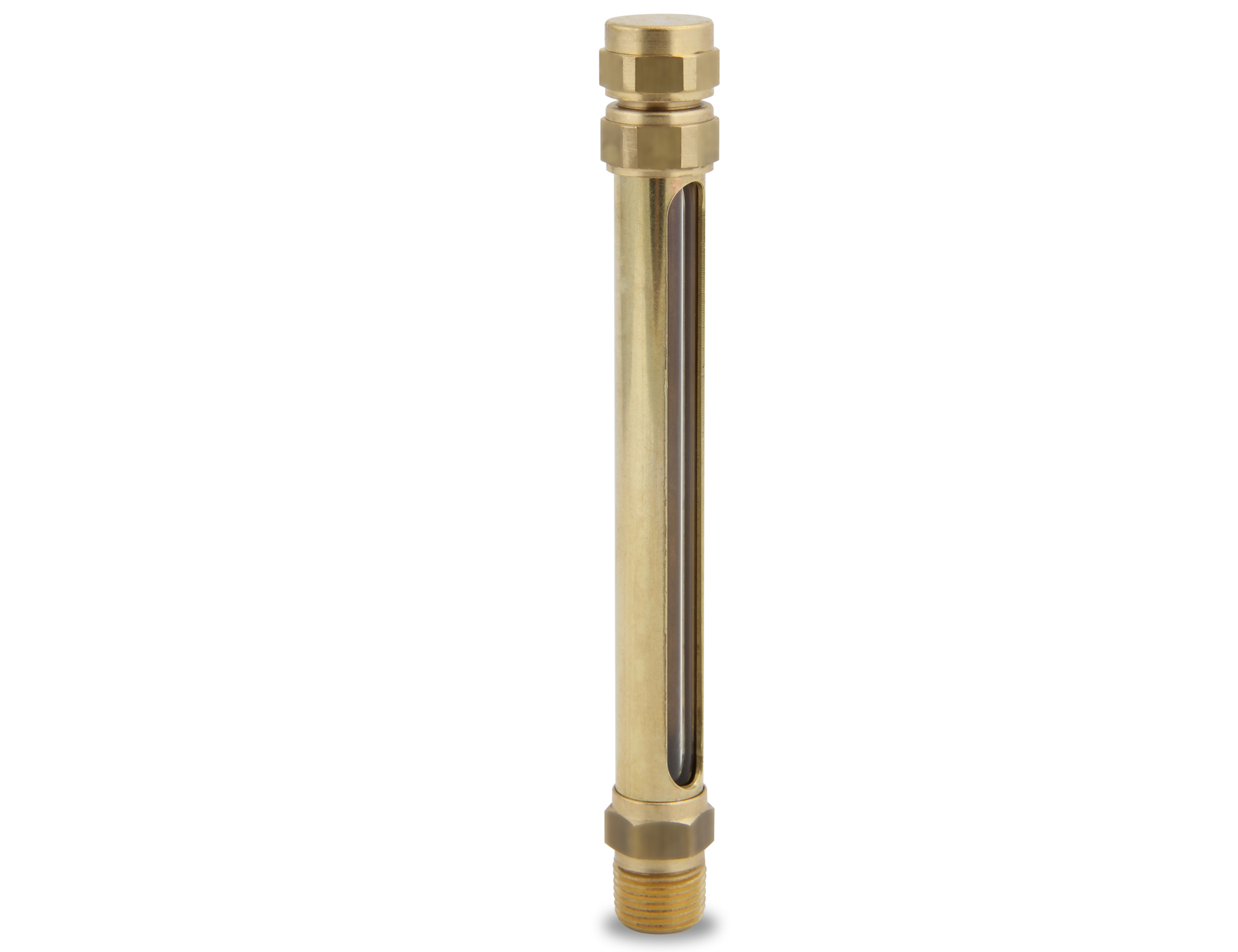 Gage with top cap with replaceable 40 micron filter vent